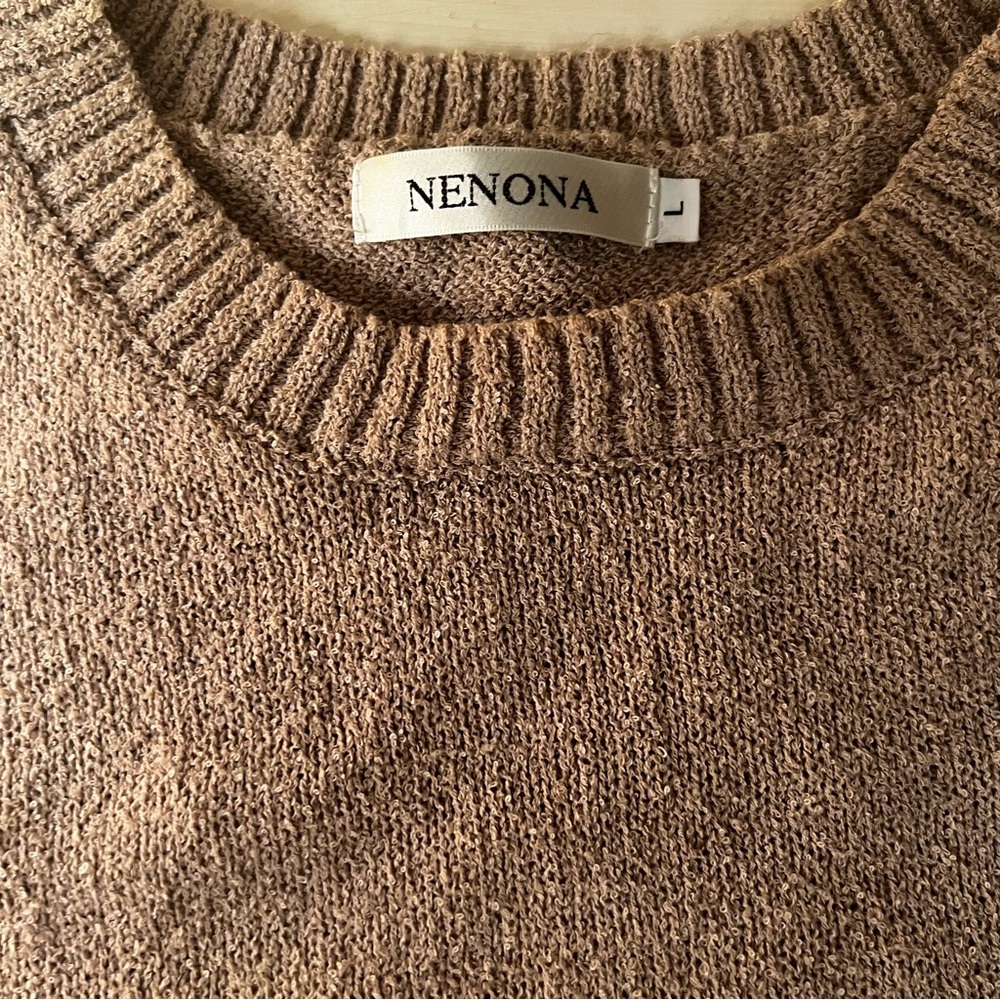 Women's Summer Sleeveless Sweater Lounge Set size large - Picture 3 of 6